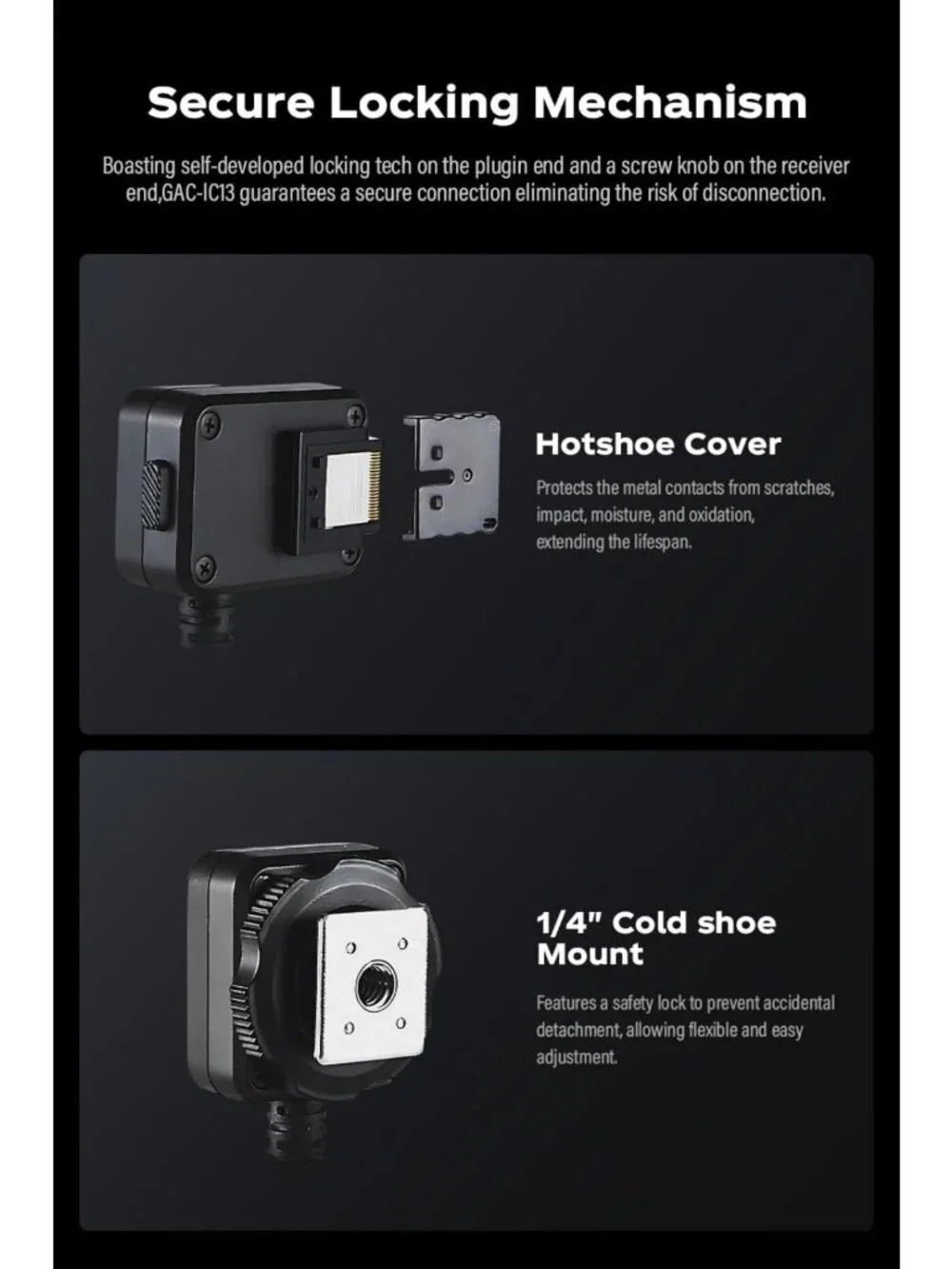 Off-Camera Audio Extension Cable for Sony Cameras - Compatible with A7 Series